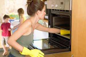 Green, homemade stovetop and oven cleaners are an effective and eco-friendly way to remove baked-on gunk.